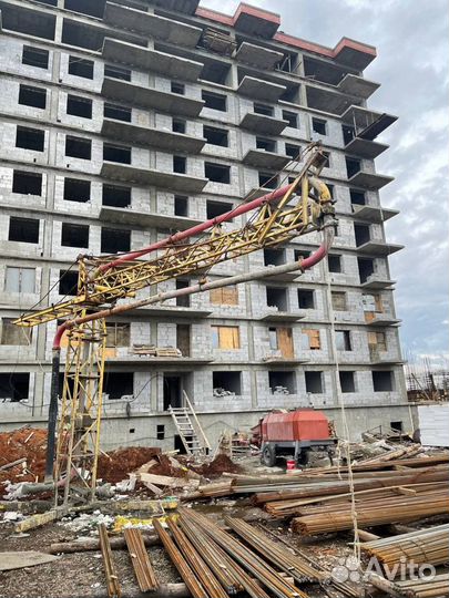 Аренда стационарного бетононасоса