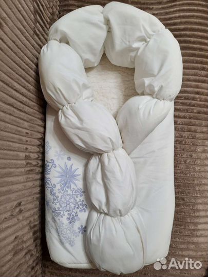 Зимний конверт, на выписку конверт