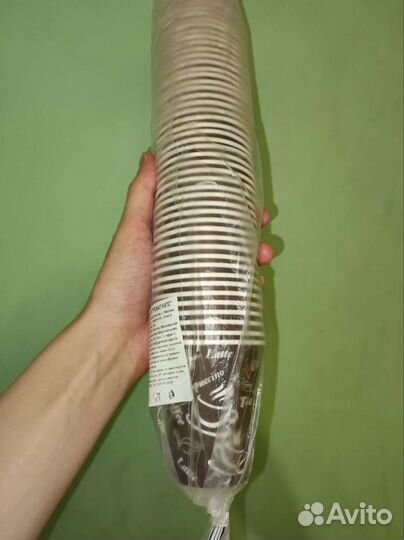 Одноразовые стаканчики кофе 150мл