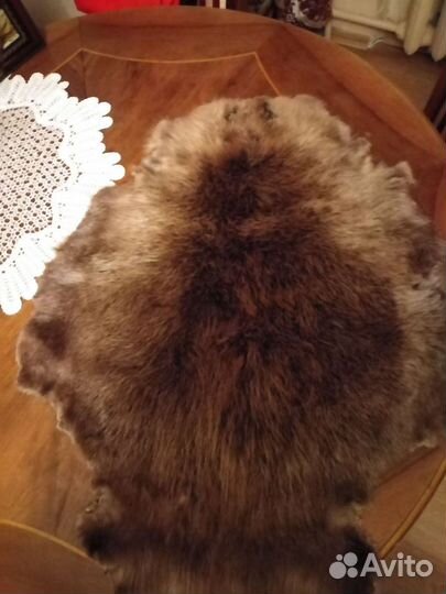 Воротник из песца, козлика, мех для рукоделия