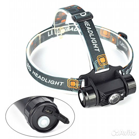Фонари налобные светодиодные на аккумуляторах