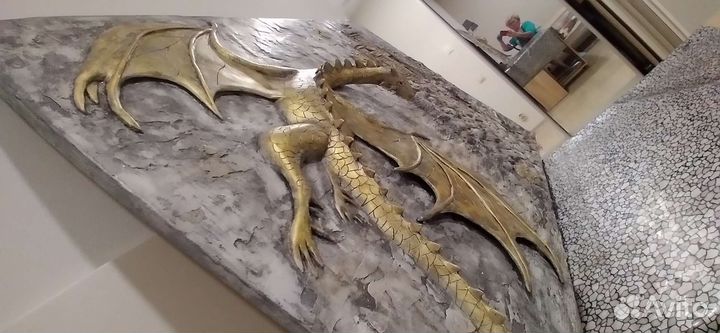 Барельефная интерьерная картина