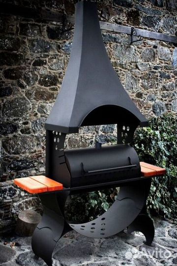 Мангал коптильня