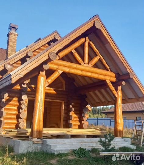 Сруб премиум класса под ключ