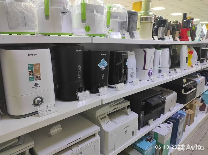 Увлажнители воздуха с гарнтией 1 год