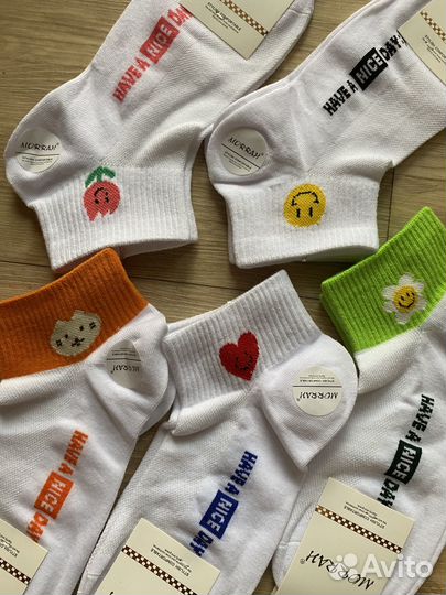 Носки женские укороченные