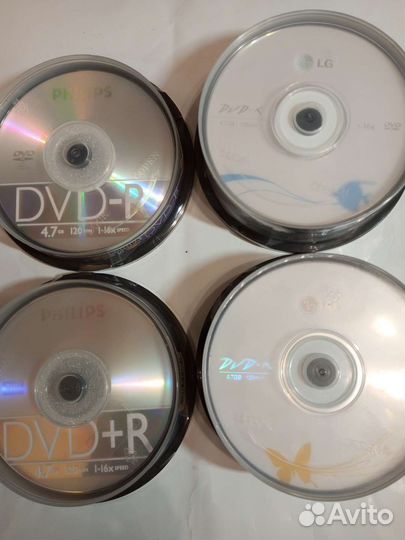 Новые диски DVD-R/DVD-RW