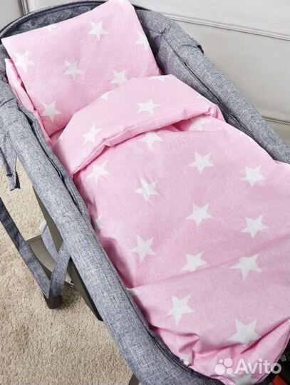 Комплект в коляску(подушка,матрас,одеяло)
