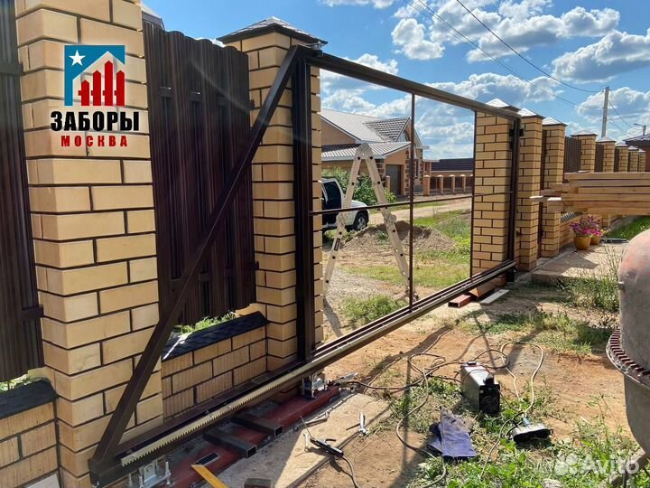 Откатные ворота с доставкой