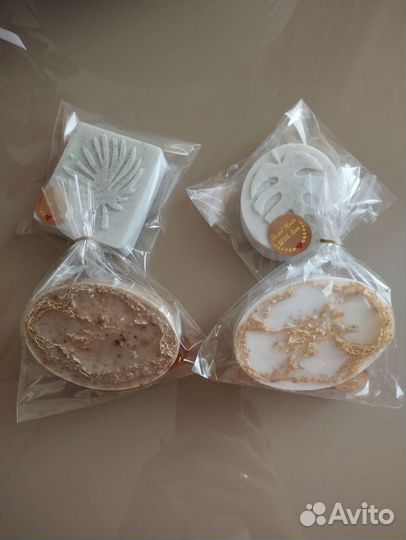 Мыло ручной работы (уходовое, массажное)