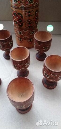 Набор деревянной посуды