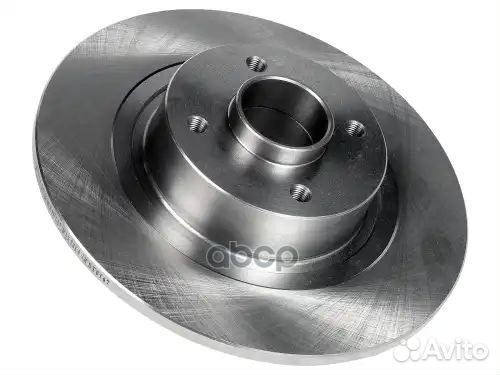 Диск торм. без подш.без кол.abs renault зад