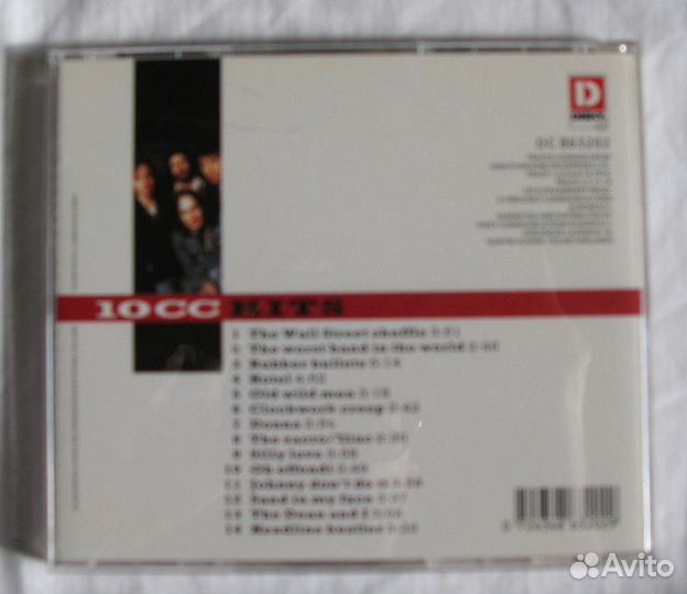 CD*10CC*(Hits) 1996/France(Оригинал)