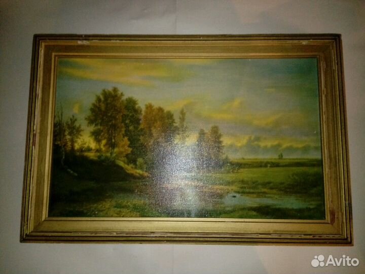 Картина (репродукция) Л.Каменева. 