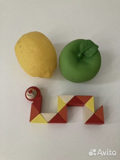 Сортер монтессори, головоломка, фрукты