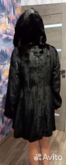 Шуба норковая 44