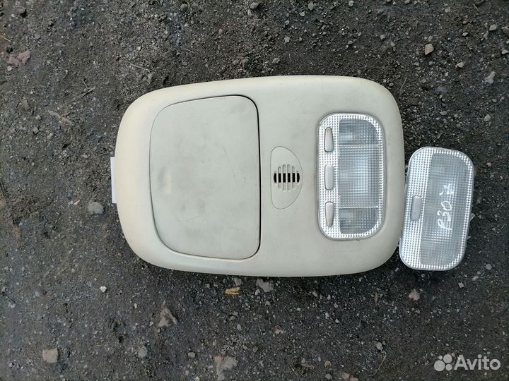 Плафон освещения пежо 307