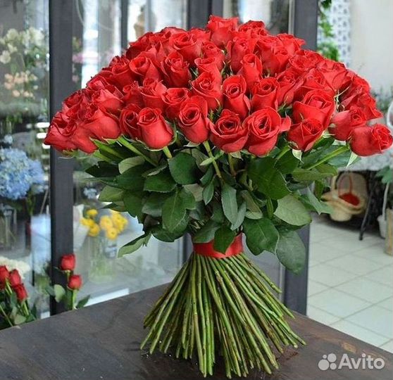 Цветы розы букеты 25 31 35 51 101 251 Доставка