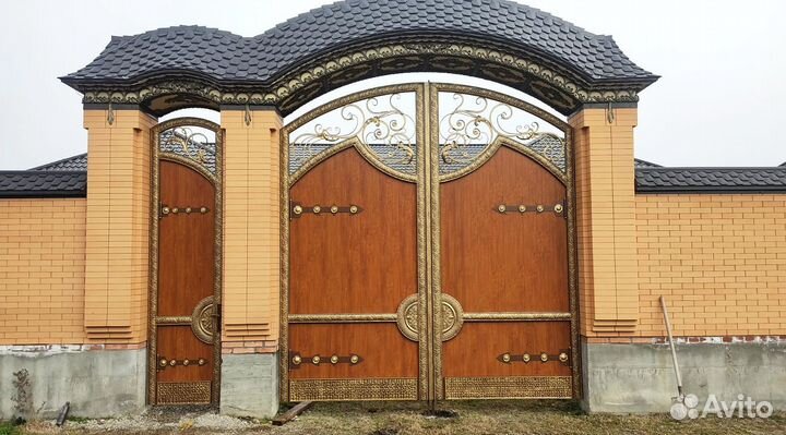 Кованые ворота