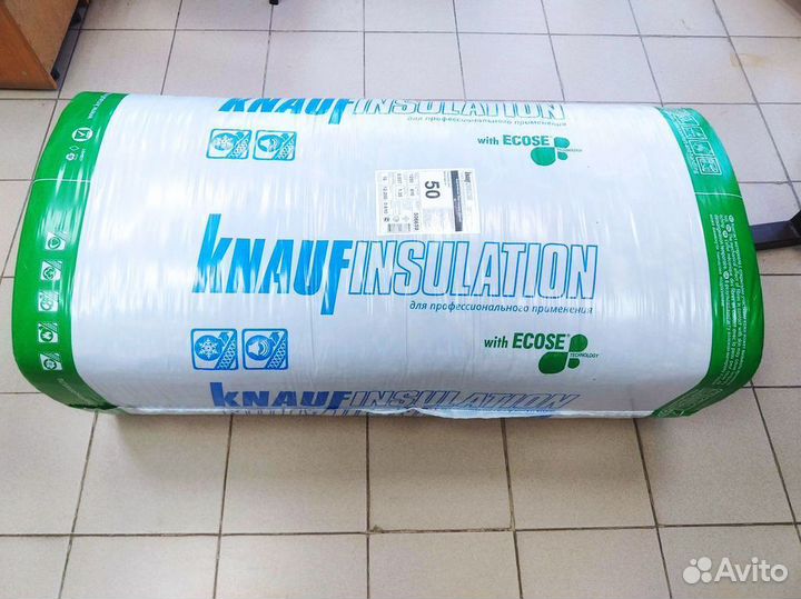 Утеплитель кнауф 100мм insulation 6.34м2 проф 037