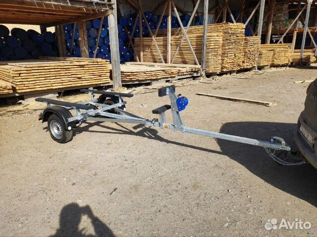 Прицеп лодочный с опорным колесом 8177С.012