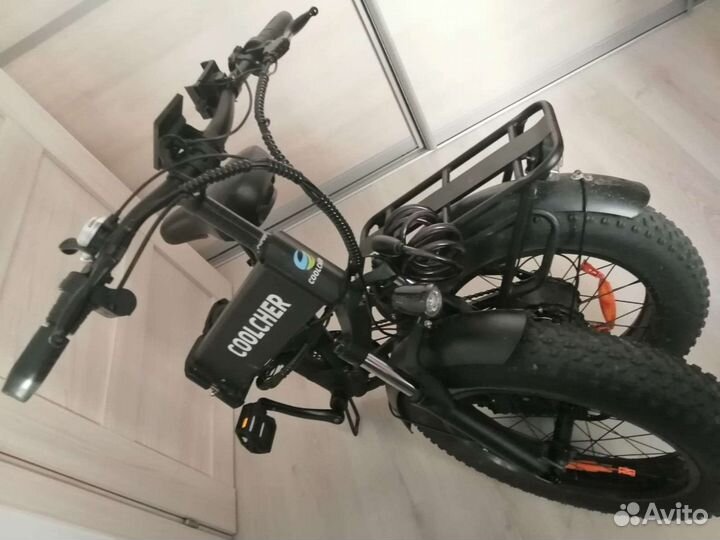 Электровелосипед фэтбайк складной Coolcher