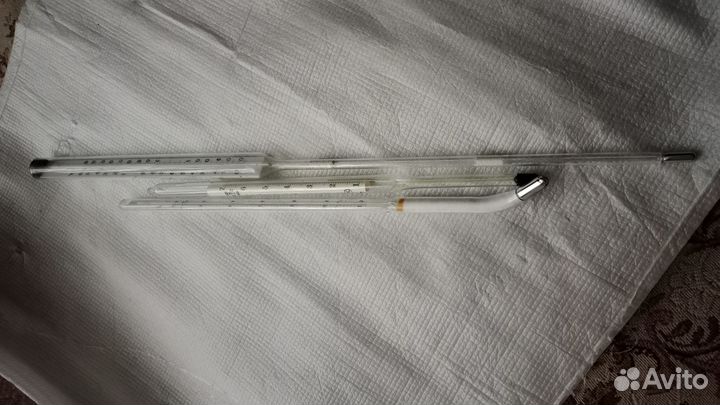 Термометры - ртутные, спиртовые 0-160*, СССР