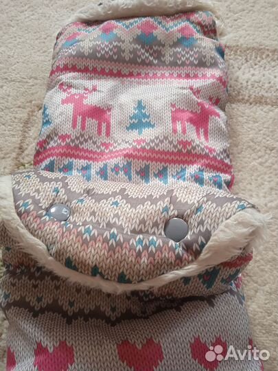 Муфта варежки на коляску