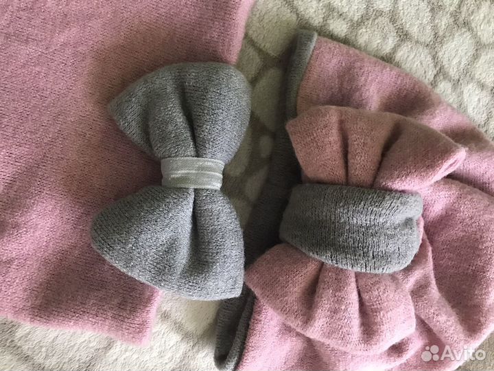 Шапка и снуд детский