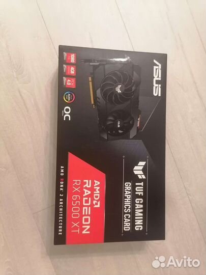 Видеокарта rx 6500xt asus tuf gaming