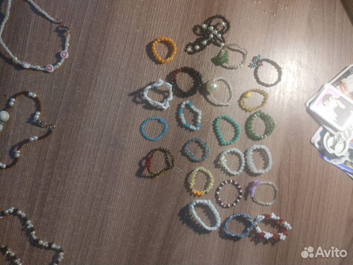 Кольцо из бисера