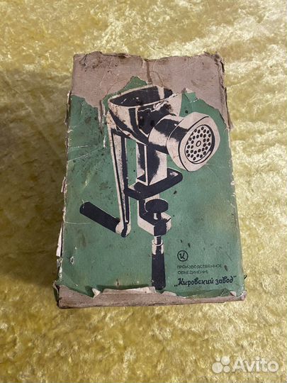 Мясорубка советская новая СССР