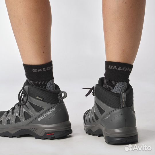 Ботинки X braze MID GTX W (Black/Magnet/Hazelnut)