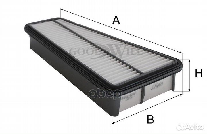 Фильтр воздушный AG357 Goodwill