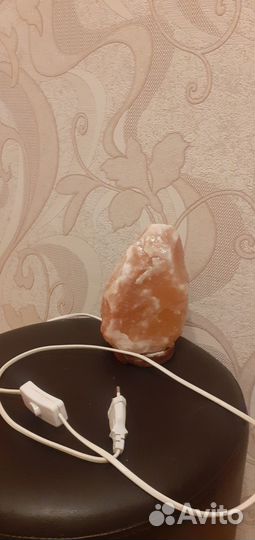 Солеваялампа.фонтан.светильник.лампы ручной работы