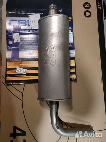 Глушитель на ниву шевроле