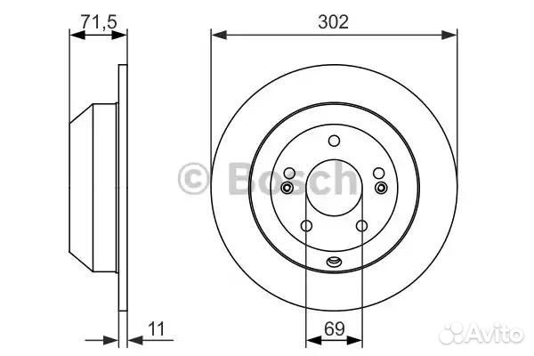 Диск тормозной