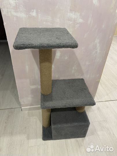 Когтеточка домик для кошки