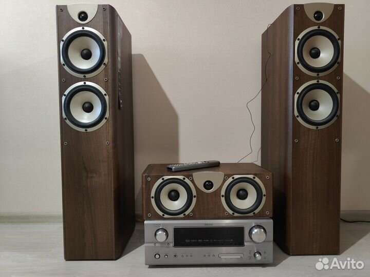 Ресивер Denon AVR-2307 + колонки