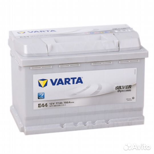 Аккумулятор Varta Silver Dynamic E44 77 а/ч