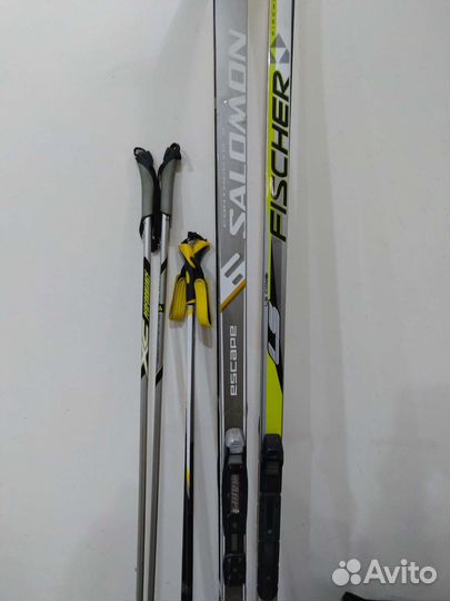 Лыжи Fischer LS Combi Австрия в оригинальном чехле