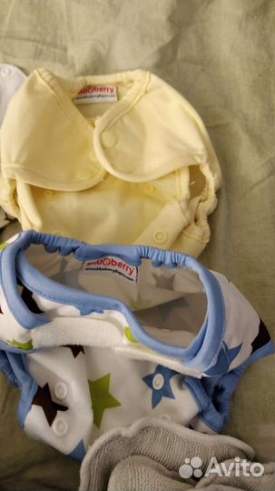 Многоразовые подгузники 3-7, 10-15кг