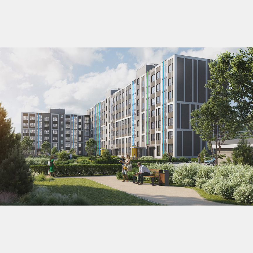 1-к. квартира, 38,6 м², 14/19 эт.