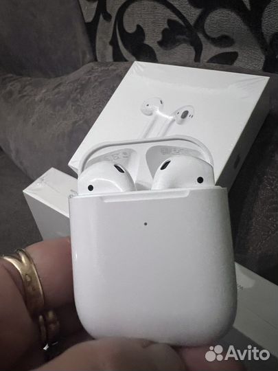 Новые наушники airpods 2, копия