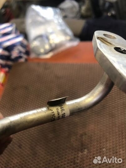 Трубка охлаждения турбины Porsche Maccan 95B DCN