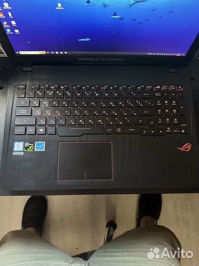 Asus rog strix gl553v