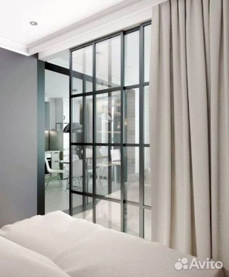 Подвесные перегородки и двери