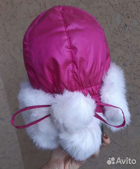 Шапка+манишка+перчатки