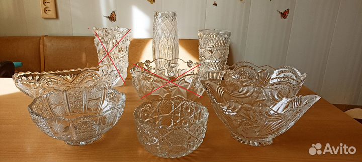 Хрусталь. Разное. Всё по 500. СССР