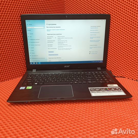 Ноутбук Acer E5-575G I5 6/500gb GeFo 940Mx (Мл)
